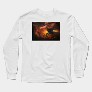 On fire Long Sleeve T-Shirt